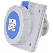 Розетка вбудована (силовий роз'єм) EEH-1632  IP67 (16A, 230V, 2P+PE)